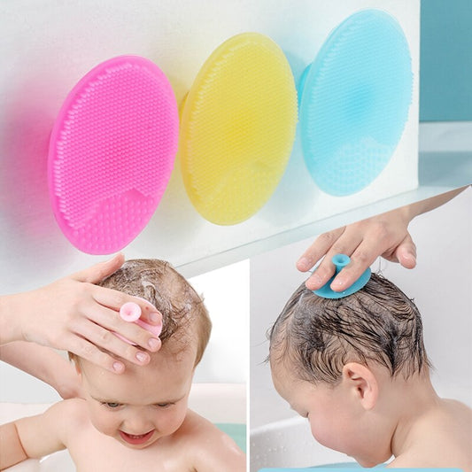 Silicone Soft Baby Bath Massage Brush - Harpmart.shop