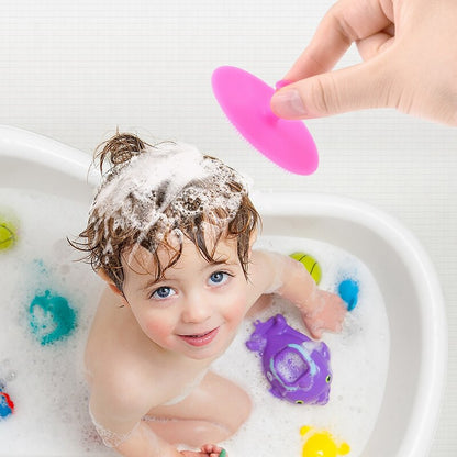 Silicone Soft Baby Bath Massage Brush - Harpmart.shop