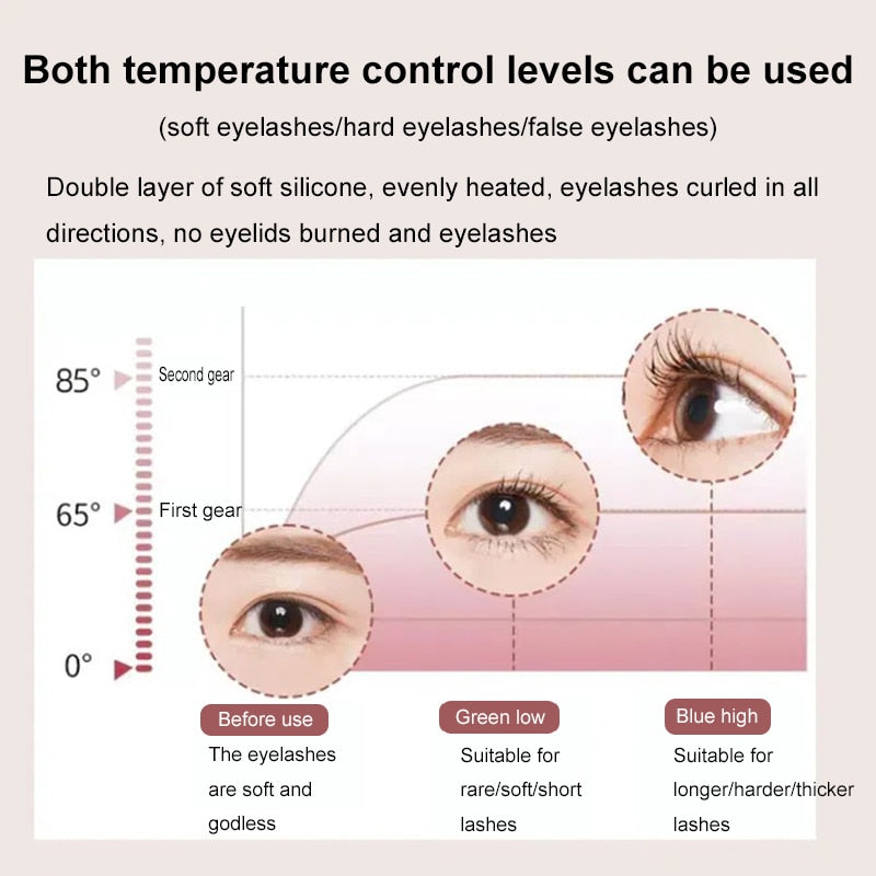 Long Lasting Thermal Eyelashes Curls - Harpmart.shop