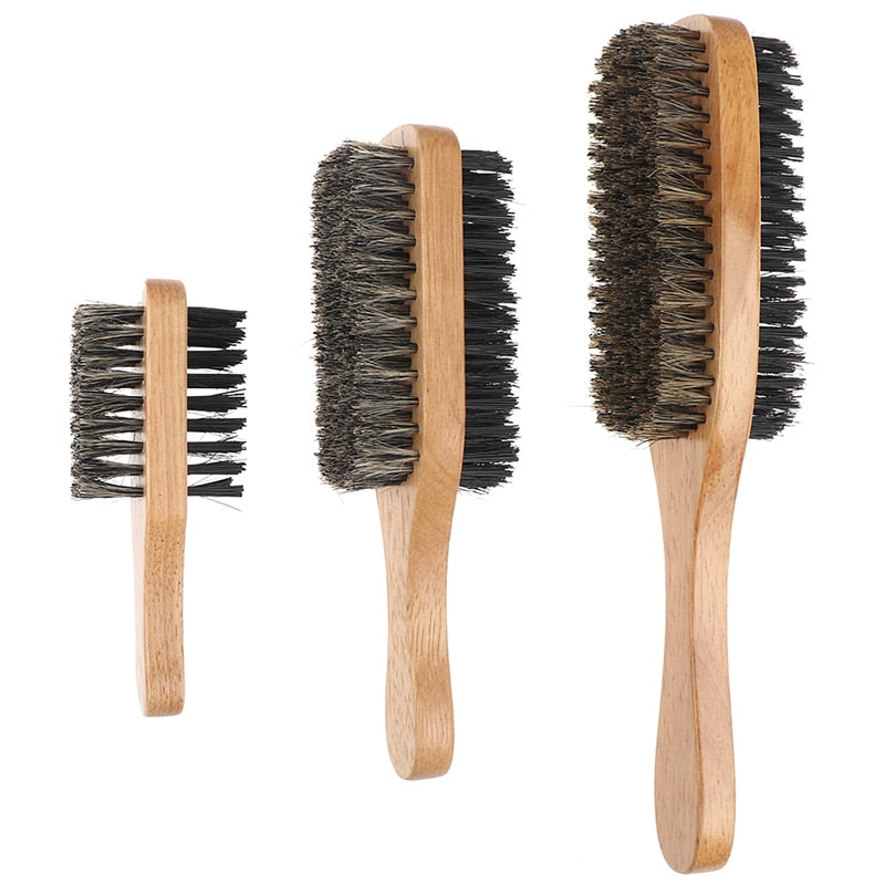 Men Boar Bristle Beard Brush - Harpmart.shop