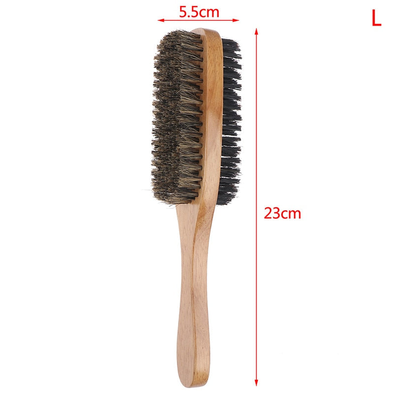 Men Boar Bristle Beard Brush - Harpmart.shop