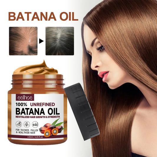 Hair Conditioner Pure Batana Oil Straightening Smoothing Hair Mask Anti Hair Loss Treatments Split Ends Damaged Fluffy Hair - Harpmart.shop